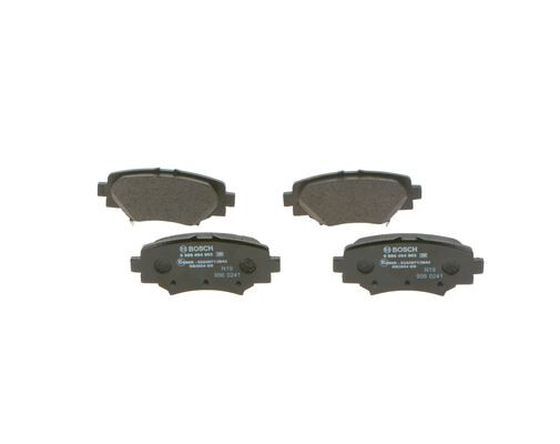 Plaquettes de frein Bosch 0986494803 anti-bruit pour Mazda
