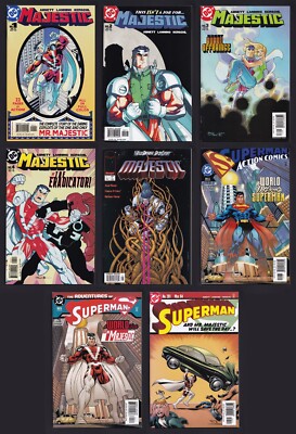 Majestic #1-4 Complete 2004/Wildstorm Spotlight 1997 & Superman Crossover 2004