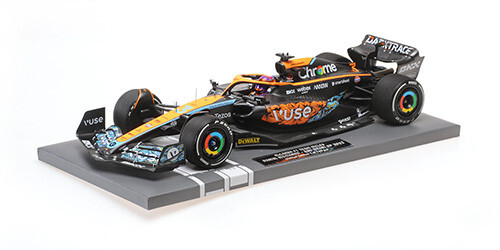 1:18 Minichamps 537224003 Daniel Ricciardo Mclaren F1 MCL36 Abu Dhabi GP 2022