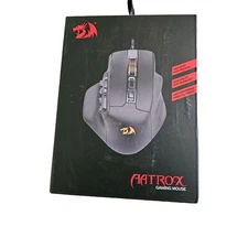 Redragon AATROX M811 MMO Gaming Mouse, 15 Programmable Buttons Wired RGB Mouse