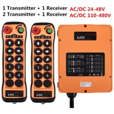 Hydraulic Industrial Radio Wireless Remote Control for Overhead Crane Hoist 