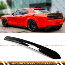 GLOSS BLACK REAR WINDOW ROOF SPOILER FOR 2008-2023 DODGE CHALLENGER SRT HELLCAT