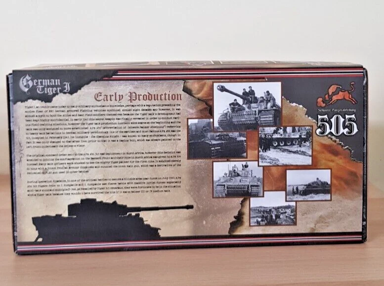 Forces Of Valor 1/32 912043C German Sd.Kfz.181 PzKpfw VI Tiger 1 , Eastern front - Image 4 of 4