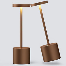 2Pack Rechargeable LED Table Lamp, 3 Brightness Levels, Portable Design