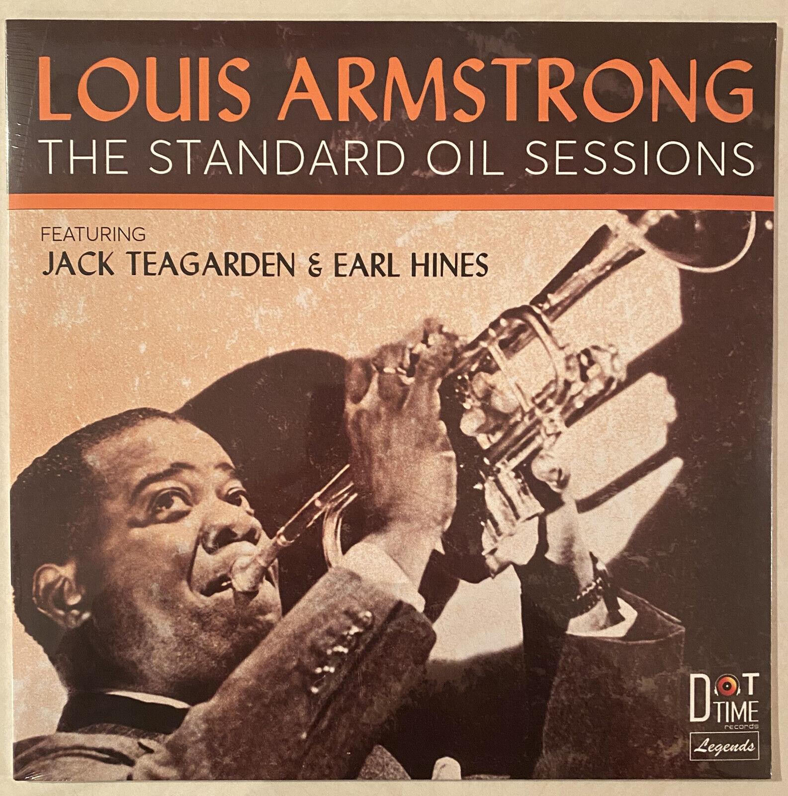 LOUIS ARMSTRONG Standard Oil Sessions 1950 Jack Teagarden Earl Hines SEALED LP