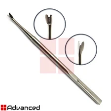 Manicure Pedicure V-Shape Cuticle Pusher Easy Remove Clean Dead Skin Knife Tool