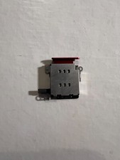 iphone XR original oem sim tray and sim reader flex tested working red
