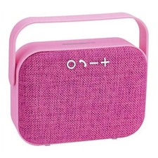 Sylvania SP434 Portable Bluetooth Speaker pink Fabric