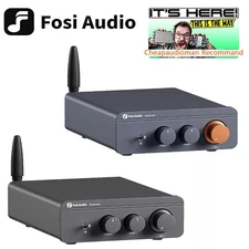 Fosi Audio BT20A Pro Audio Amplifier Bluetooth Home Stereo HiFi Class D 48V/32V