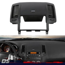 Center Dash Radio AC Air Vent Trim Bezel Storage Fit For 2005-2006 Nissan Altima