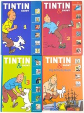 Tintin & Snowy Action Book Vols 1-3 Egmont 2005 1st Editions BUY INDIVIDUALLY EO