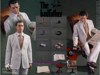 Fish Bonetoys Fb-Z008 1/6 The Godfather Al Pacino Action Figure Toy In Stock