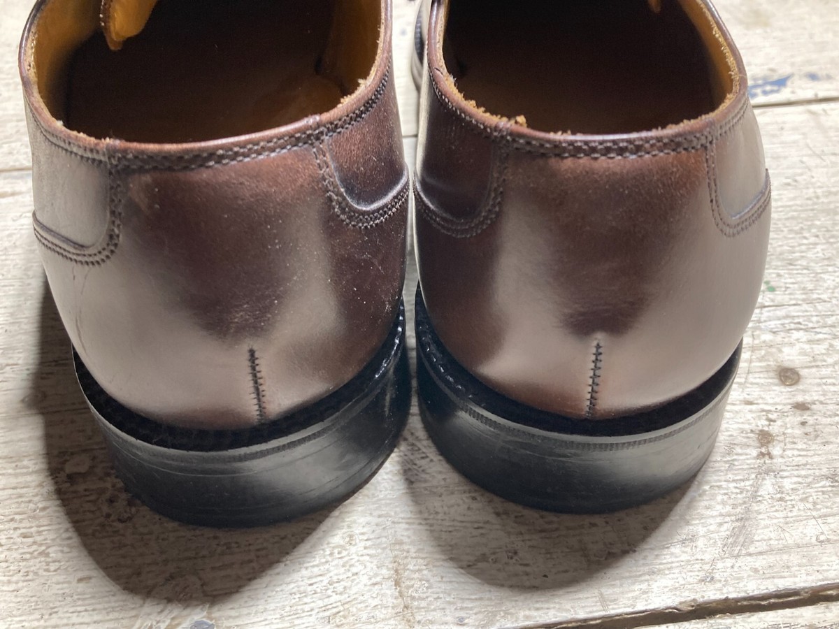 Cole Haan Mens 9M Brown Suede Dress Shoes Oxfords Lace Up  display picture 1