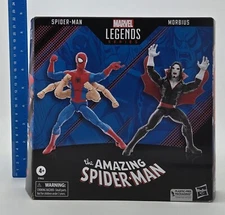 Marvel Legends 6 Arm Amazing Spider-Man And Morbius 6" Action Figures 2 Pack NEW