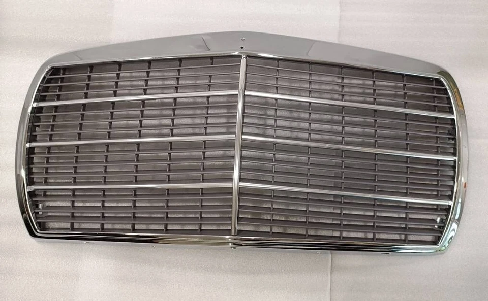 1977-1985 for Mercedes 240D 280E 280CE 300D 300TD W123 Mesh Grille Chrome Frame - Image 3 of 4
