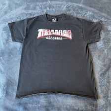 Thrasher Magazine Men s Short Sleeve Black T-Shirt Large