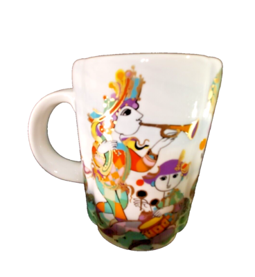 KIRIN 1984 Rosenthal Porcelain Beer Mug by Bjorn Wiinblad Germany 