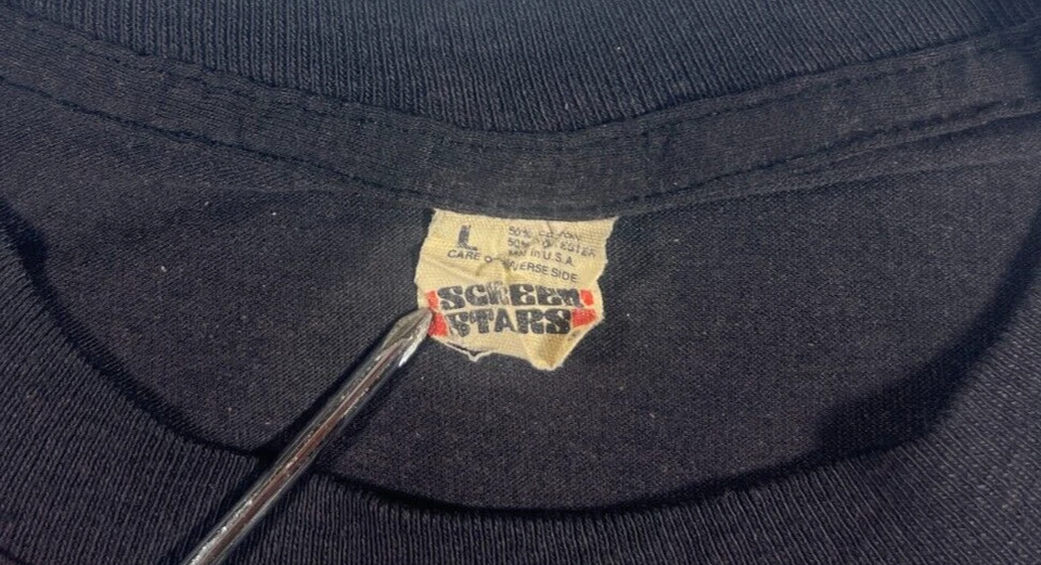 Corrosion Of Conformity "Eye For An Eye" 1980's Screen Stars Vintage T-Shirt, L - Image 4 of 4