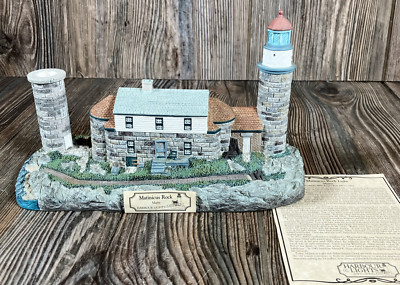 Harbour Lights Matinicus Rock Maine Lighthouse #173, Lady Lightkeepers w/COA