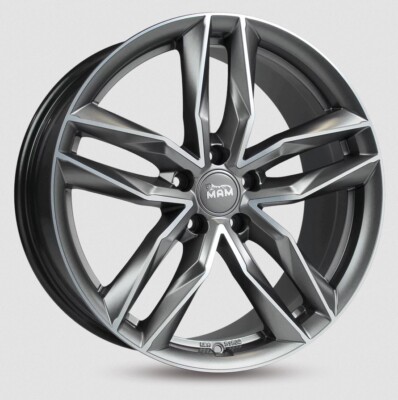 4x 18 Zoll MAM RS3 Felgen für Kia Optima JF Hybrid TFE Spirit TF SW JF