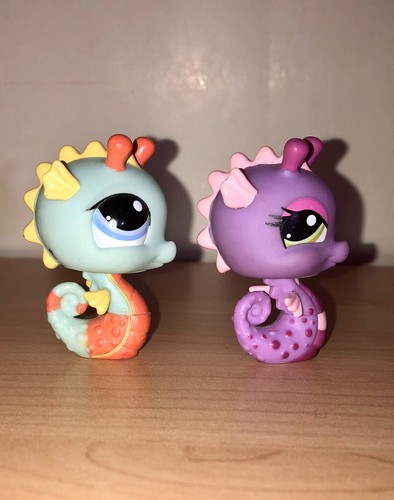 Fisher Price Littlest Pet Shop 2 Seepferdchen (lila und grün) - Bild 6 von 6