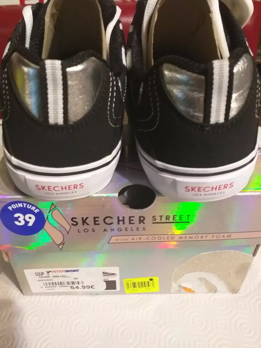 CHAUSSURE CONFORT SKECHER STREET Los Angeles T39 m moire de