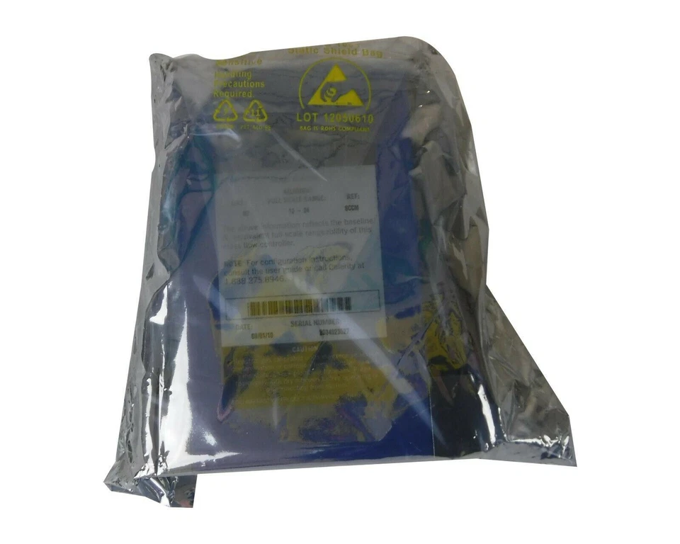 CELERITY IN3XP MASS FLOW CONTROLLER N2 GAS AAPGD40W1 34 SCCM 0190-33082 Foto 2 de 4