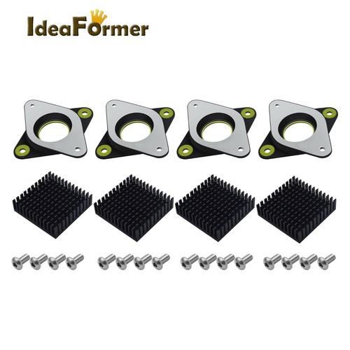 Impresora 3D 42 42 Motor a paso Acero Goma Amortiguador Anillo Amortiguador. | eBay