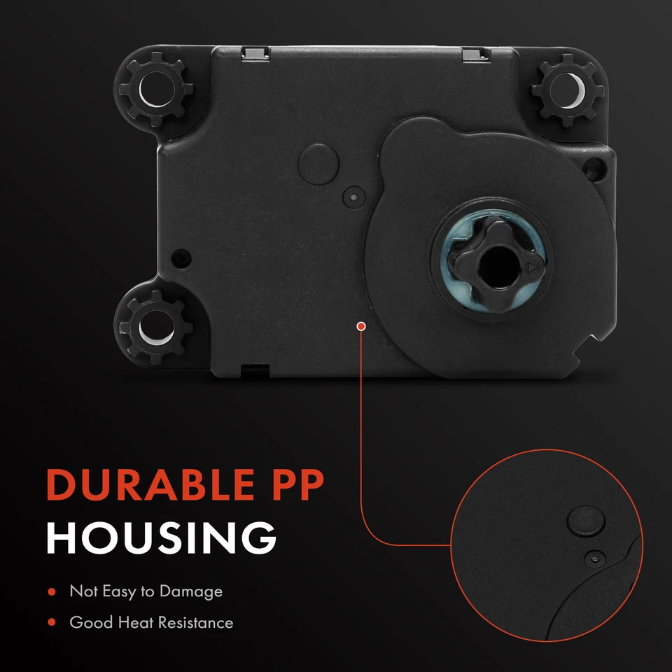 Actuador de puerta de mezcla de HVAC principal de recirculación con 6 pines para Chevrolet Equinox GMC Foto 2 de 4