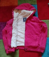 Victoria's Secret Pink Faux Fur Lined Coat