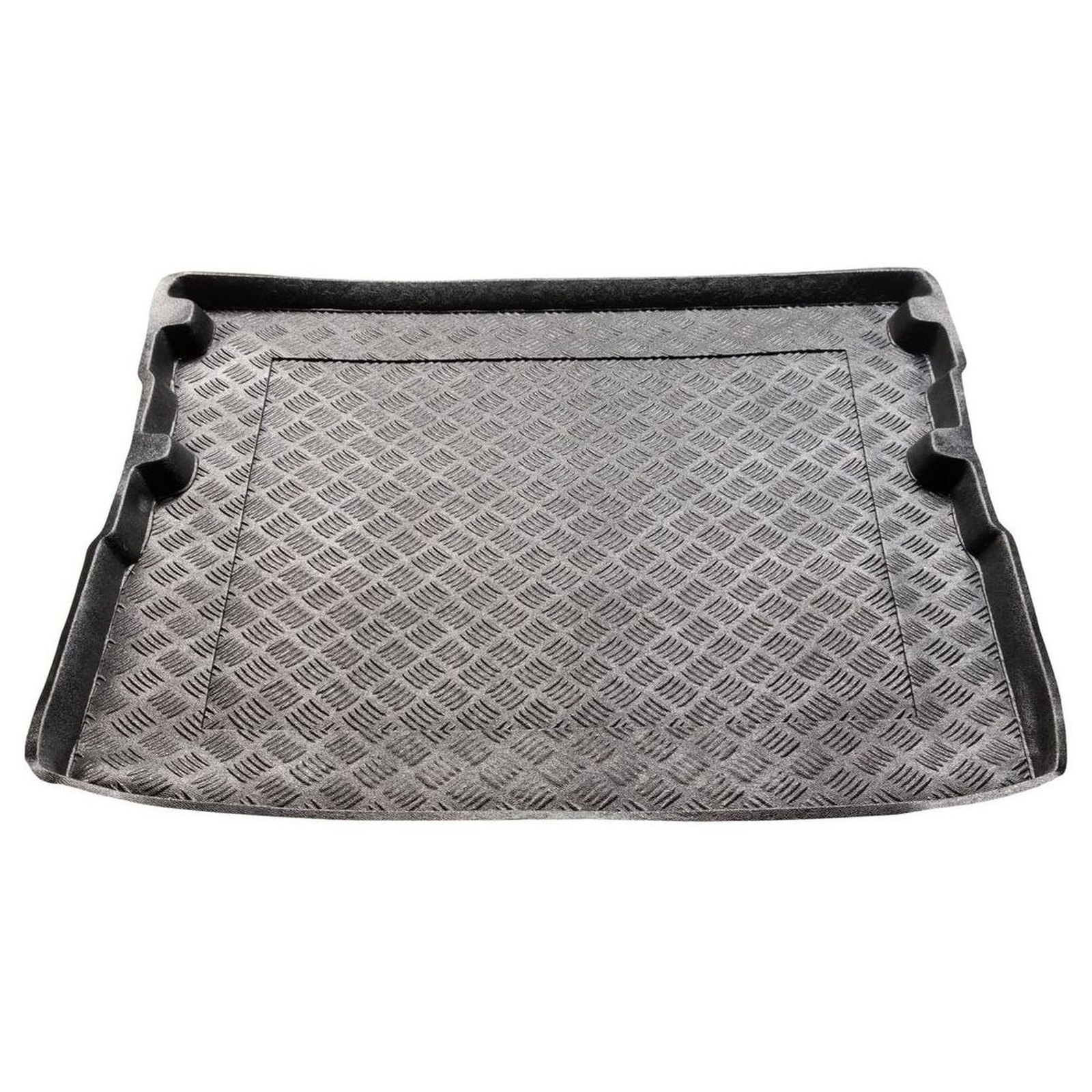 Tapis de coffre auto en PVC idéal pour les voyages en Skoda Octavia III