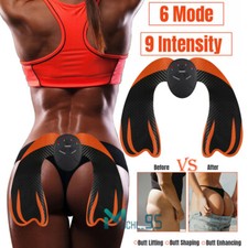 EMS Electric Muscle Stimulator Hip Trainer Fitness Massage Machine ABS Butt Lift