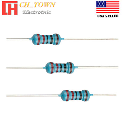 100pcs 220 Ohm Resistor Metal Film Resistors 1 Tolerance Ebay