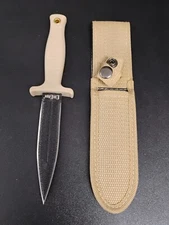 Elite Edge Double Edged Blade Boot/Belt Knife Army Green 5" Tactical Knife