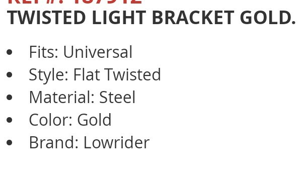 Supporto per faro anteriore a LED Low Rider ST Roadshock Edge 4 - Italia