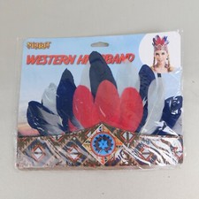 Spirit Halloween Native American Feather Headband Costume Accessory 6562