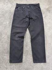 Armani Faded Black Jeans Hose Herren Straight...