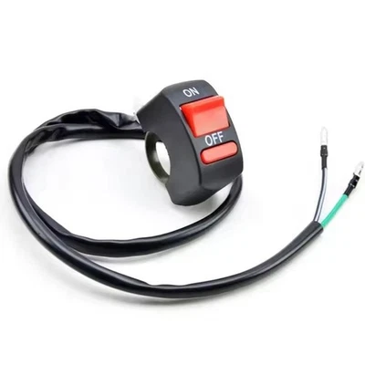 Interruttore Manubrio Moto Universale On Off 12V 10A Per Luci Led ATV Bici CE - Bild 1 von 4