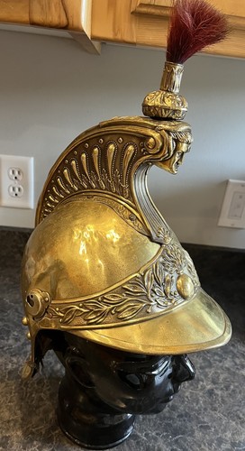 French Cuirassier Helmet Model 1874? Gendarmerie? Transformed Fire Brigade?