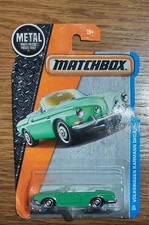 2016 Matchbox Green Volkswagen Karmann Ghia Car