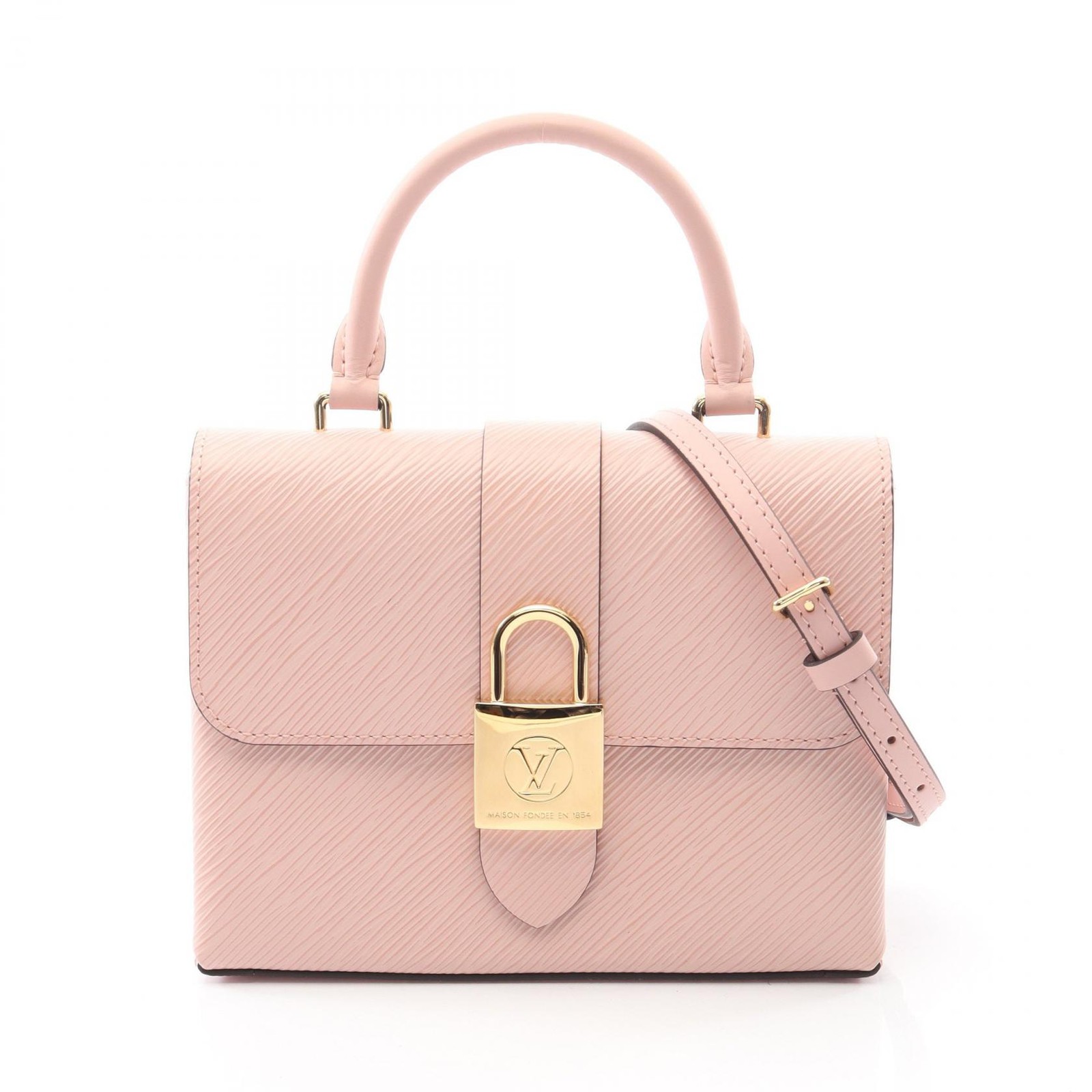 LOUIS VUITTON Rocky BB crossbody shoulder Handbag M52879 Epi Rose Ballerine used