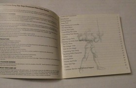 Folleto manual de videojuegos Sega Dreamcast Silver solo 2000 infogramas raros