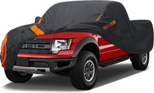 Heavy Duty Waterproof Car Cover for Trucks All Weather, UV Resistant, Snowproof