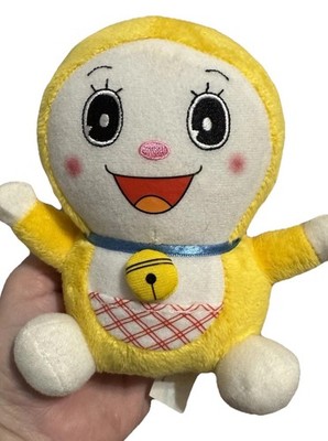 Dorami Doraemon B1009 Plush 7'' Stuffed Toy Doll Japan Fujiko 2010 Yellow