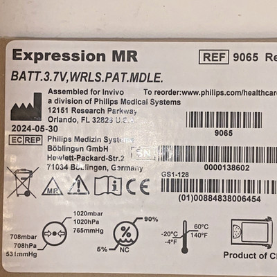 Philips Expression MR Battery Ref 9065. Brand New in OEM Box!