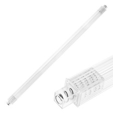 Towel Bar 24 Inch Clear Replacement Adjustable Spring Loaded Ends Ceramic Holder