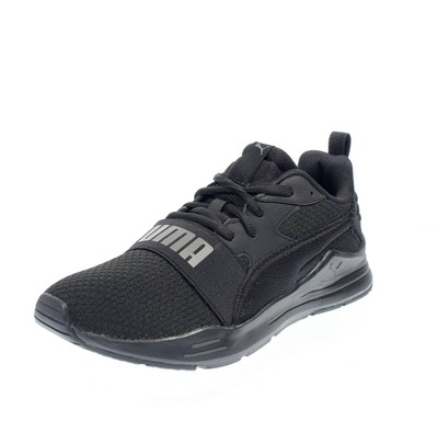 Puma Wired Run Pure Jr Schwarz - Junior Schuhe Jungen Sneaker Sport