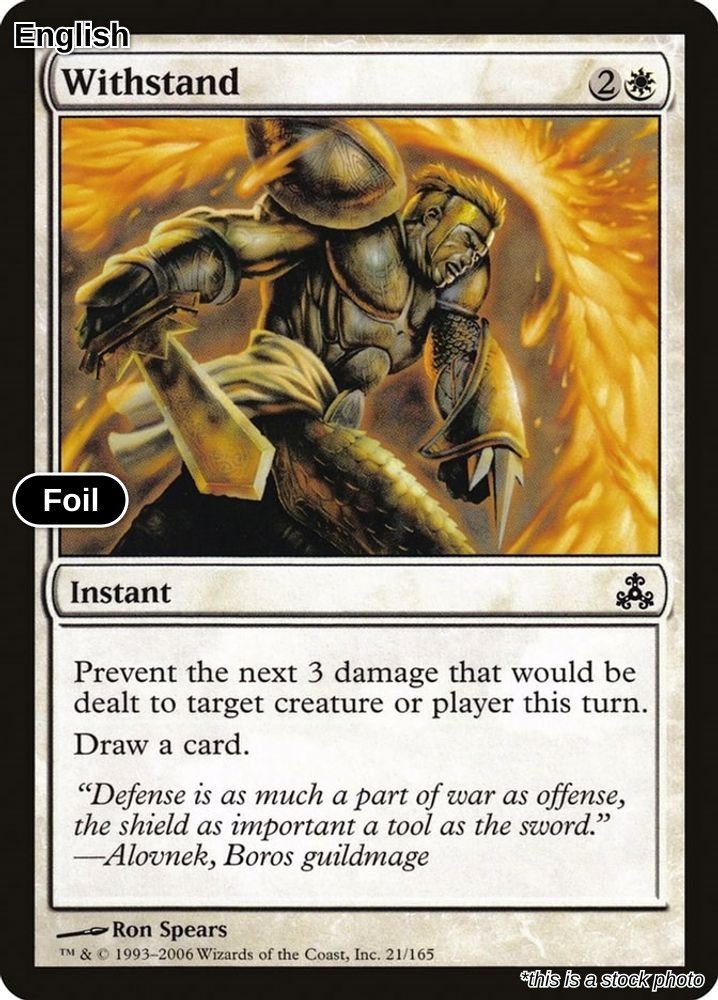 MTG Withstand [GPT - 21] LP Foil