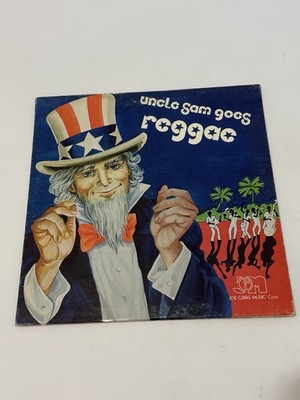 Uncle Sam Goes Reggae LP 1980 Joe Gibbs Music Corp Vinyl Tyrone Taylor VG+