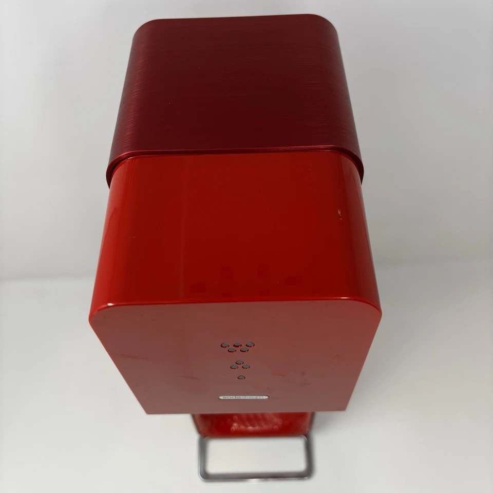 SodaStream Source Soda Maker rojo SOU-001 solo unidad *SIN botellas ni tanques de CO2 Foto 4 de 4